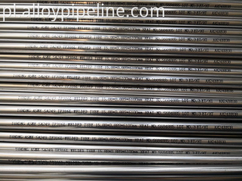 Heat Exchanger Ba Tube A249 Tp316l Png